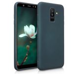 Husa pentru Samsung Galaxy A6 Plus, Silicon, Verde, 45264.14 fotografia produsului