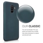 Husa pentru Samsung Galaxy A6 Plus, Silicon, Verde, 45264.14 fotografia produsului View 4 S