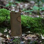 Husa pentru Samsung Galaxy A7 (2018), Piele naturala, Maro, 47117.02 fotografia produsului View 3 S