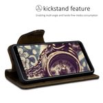 Husa pentru Samsung Galaxy A7 (2018), Piele naturala, Maro, 47117.02 fotografia produsului View 4 S