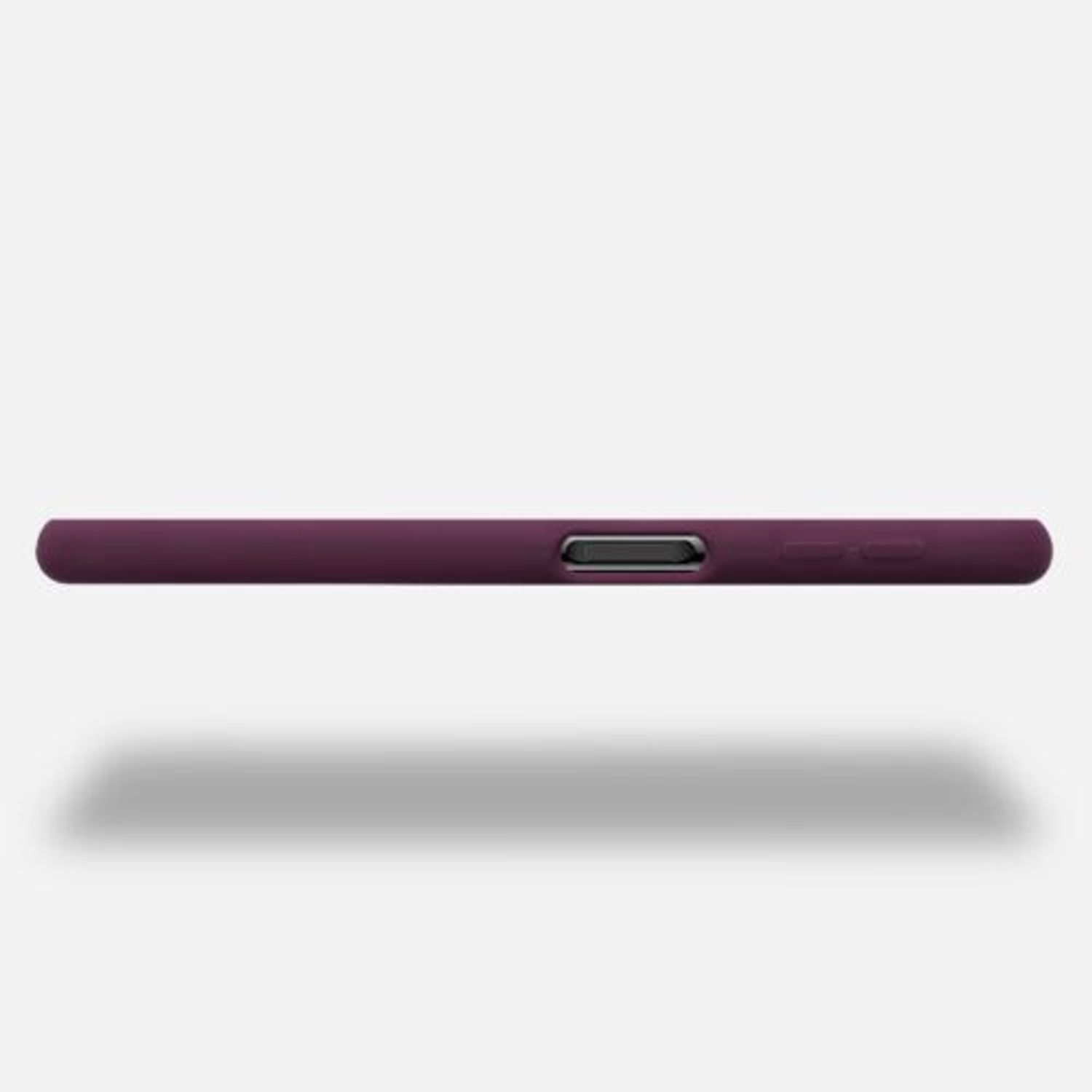 Husa pentru Samsung Galaxy A7 (2018), Silicon, Violet, 47730.187 fotografia produsului View 5 L