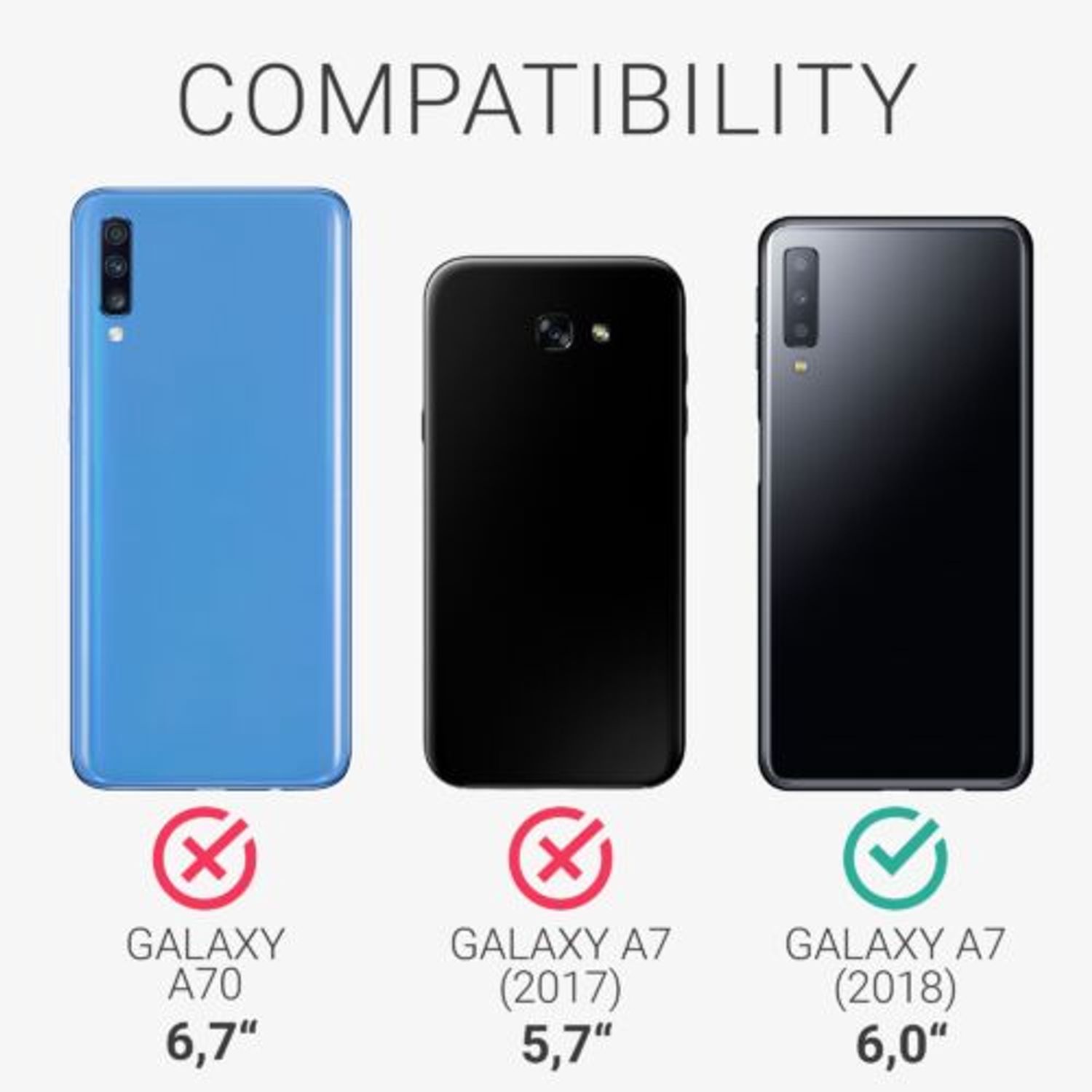 Husa pentru Samsung Galaxy A7 (2018), Silicon, Violet, 47730.187 fotografia produsului View 6 L