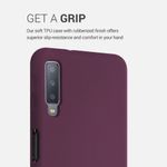 Husa pentru Samsung Galaxy A7 (2018), Silicon, Violet, 47730.187 fotografia produsului View 4 S