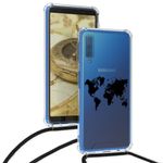 Husa pentru Samsung Galaxy A7 (2018), Silicon, Transparent, 48453.01 fotografia produsului View 5 S