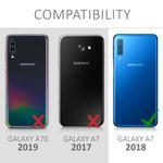 Husa pentru Samsung Galaxy A7 (2018), Silicon, Transparent, 48453.01 fotografia produsului View 6 S