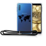 Husa pentru Samsung Galaxy A7 (2018), Silicon, Transparent, 48453.01 fotografia produsului View 8 S