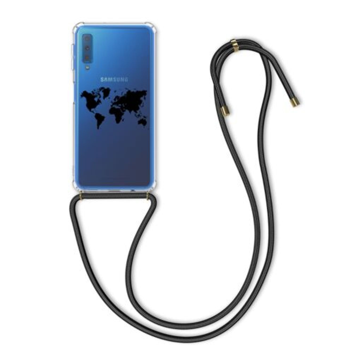 Husa pentru Samsung Galaxy A7 (2018), Silicon, Transparent, 48453.01 fotografia produsului