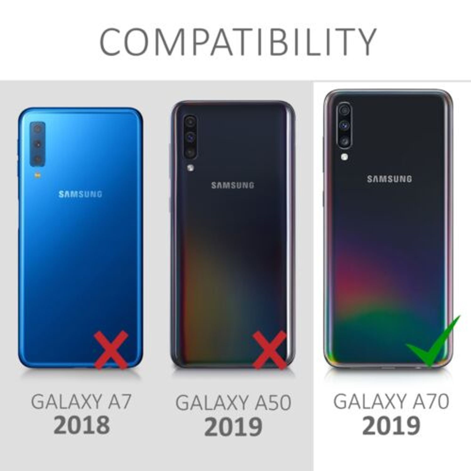 Husa pentru Samsung Galaxy A70, Silicon, Roz, 48427.167 fotografia produsului View 6 L