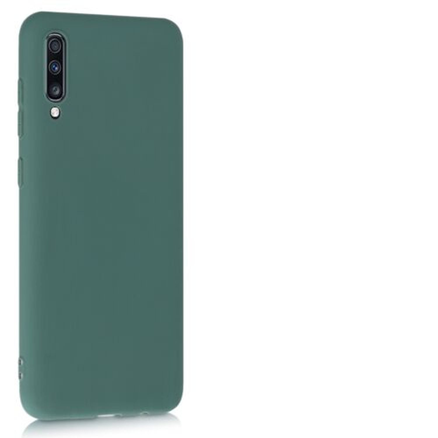 Husa pentru Samsung Galaxy A70, Silicon, Verde, 48427.171 fotografia produsului View 8 L