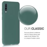 Husa pentru Samsung Galaxy A70, Silicon, Verde, 48427.171 fotografia produsului View 4 S