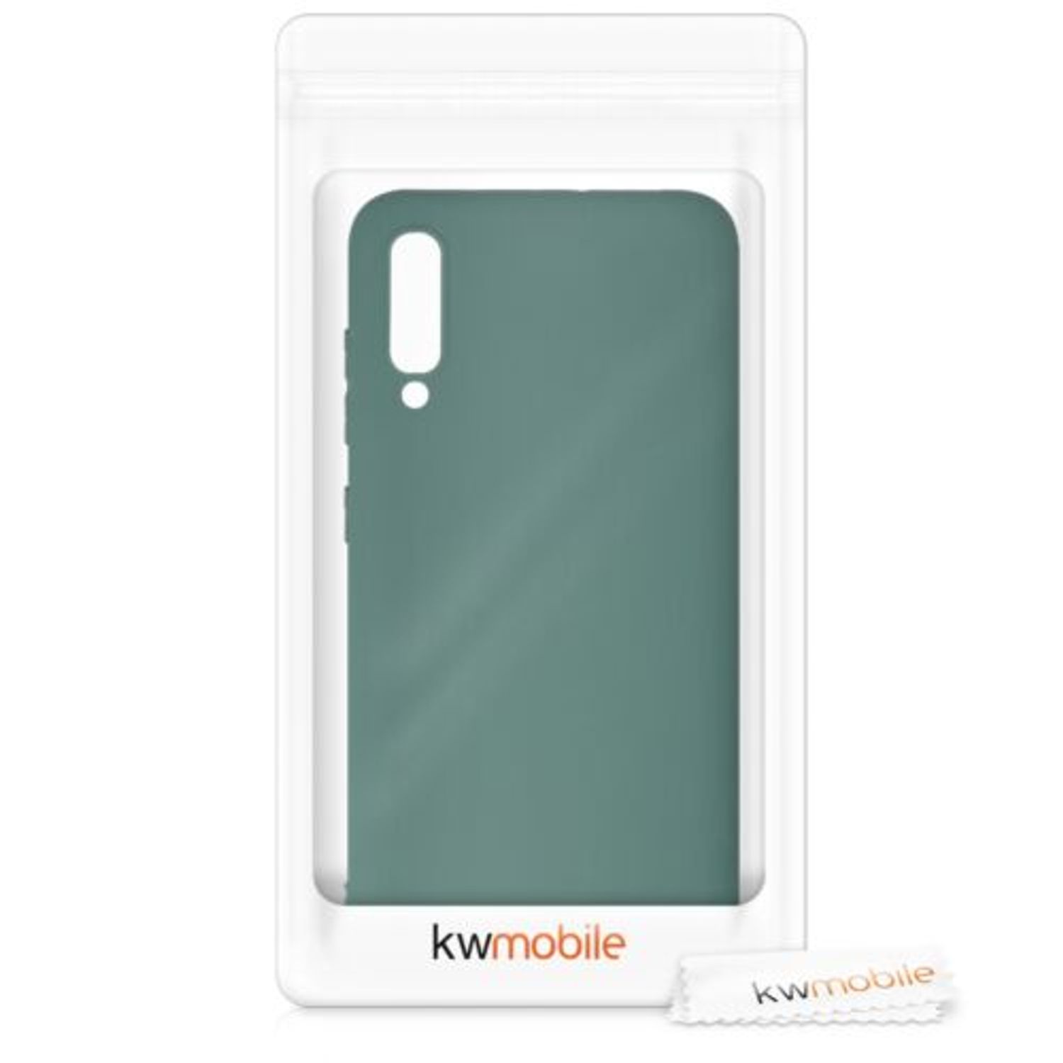 Husa pentru Samsung Galaxy A70, Silicon, Verde, 48427.171 fotografia produsului View 7 L