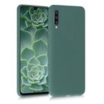 Husa pentru Samsung Galaxy A70, Silicon, Verde, 48427.171 fotografia produsului