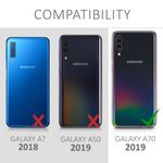 Husa pentru Samsung Galaxy A70, Silicon, Verde, 48430.170 fotografia produsului View 6 S