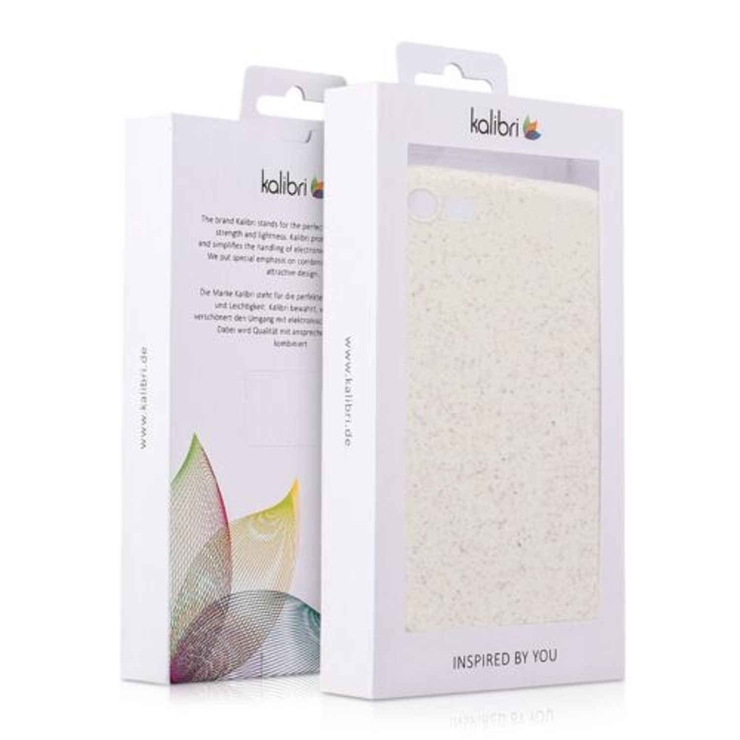 Husa pentru Apple iPhone 8/iPhone 7/iPhone SE 2, Fibre vegetale, Alb, 49106.02 fotografia produsului View 7 L