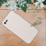 Husa pentru Apple iPhone 8/iPhone 7/iPhone SE 2, Fibre vegetale, Alb, 49106.02 fotografia produsului View 3 S