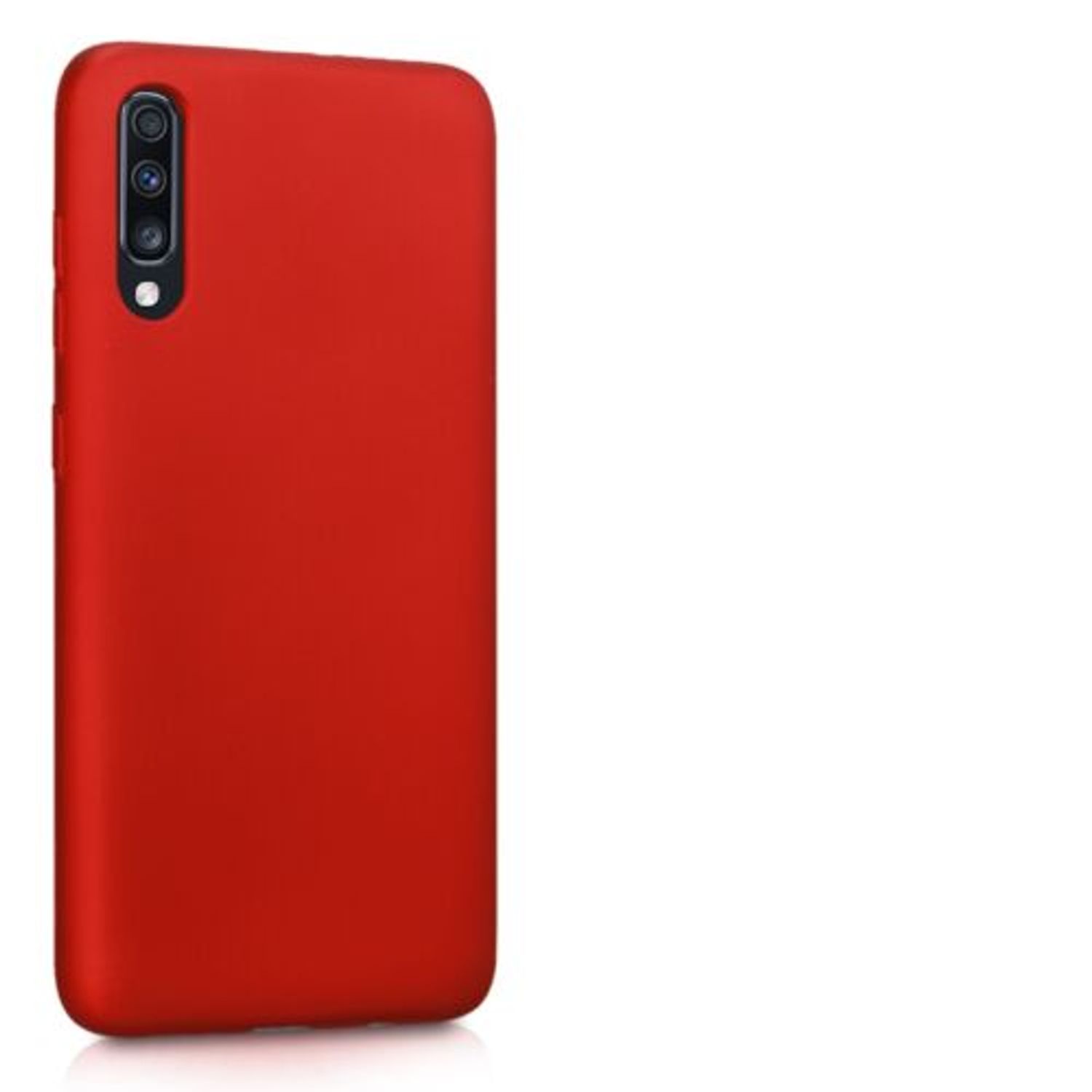 Husa pentru Samsung Galaxy A70, Silicon, Rosu, 48430.36 fotografia produsului View 8 L