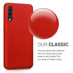Husa pentru Samsung Galaxy A70, Silicon, Rosu, 48430.36 fotografia produsului View 4 S