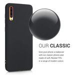 Husa pentru Samsung Galaxy A70, Silicon, Negru, 48427.47 fotografia produsului View 4 S