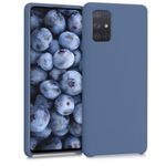 Husa pentru Samsung Galaxy A71, Silicon, Albastru, 51209.168 fotografia produsului