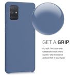 Husa pentru Samsung Galaxy A71, Silicon, Albastru, 51209.168 fotografia produsului View 4 S