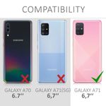 Husa pentru Samsung Galaxy A71, Silicon, Multicolor, 51211.04 fotografia produsului View 6 S