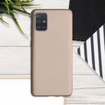 Husa pentru Samsung Galaxy A71, Silicon, Gold, 51213.66 fotografia produsului View 3 S