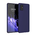 Husa pentru Samsung Galaxy A71, Silicon, Albastru, 51208.182 fotografia produsului