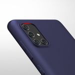 Husa pentru Samsung Galaxy A71, Silicon, Albastru, 51208.182 fotografia produsului View 9 S
