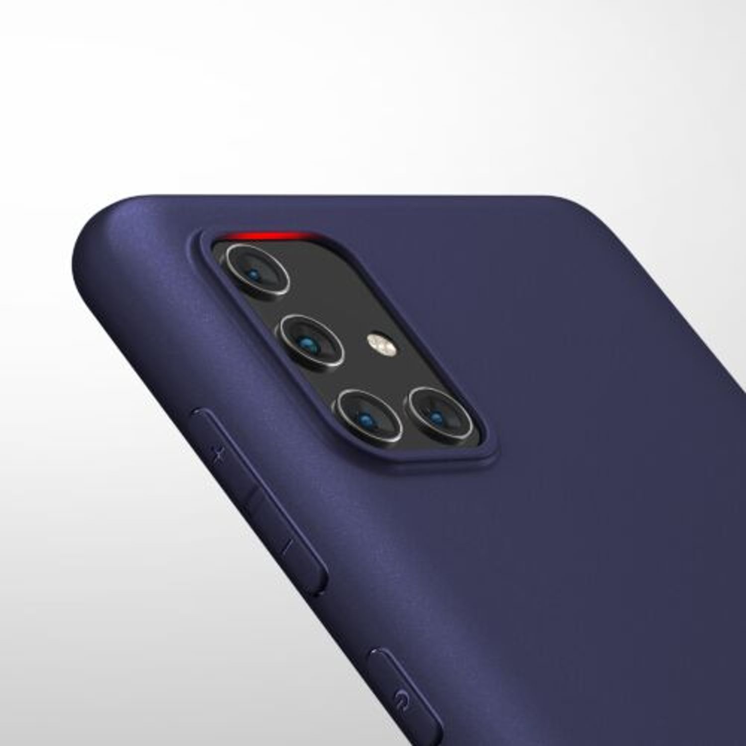 Husa pentru Samsung Galaxy A71, Silicon, Albastru, 51208.182 fotografia produsului View 9 L