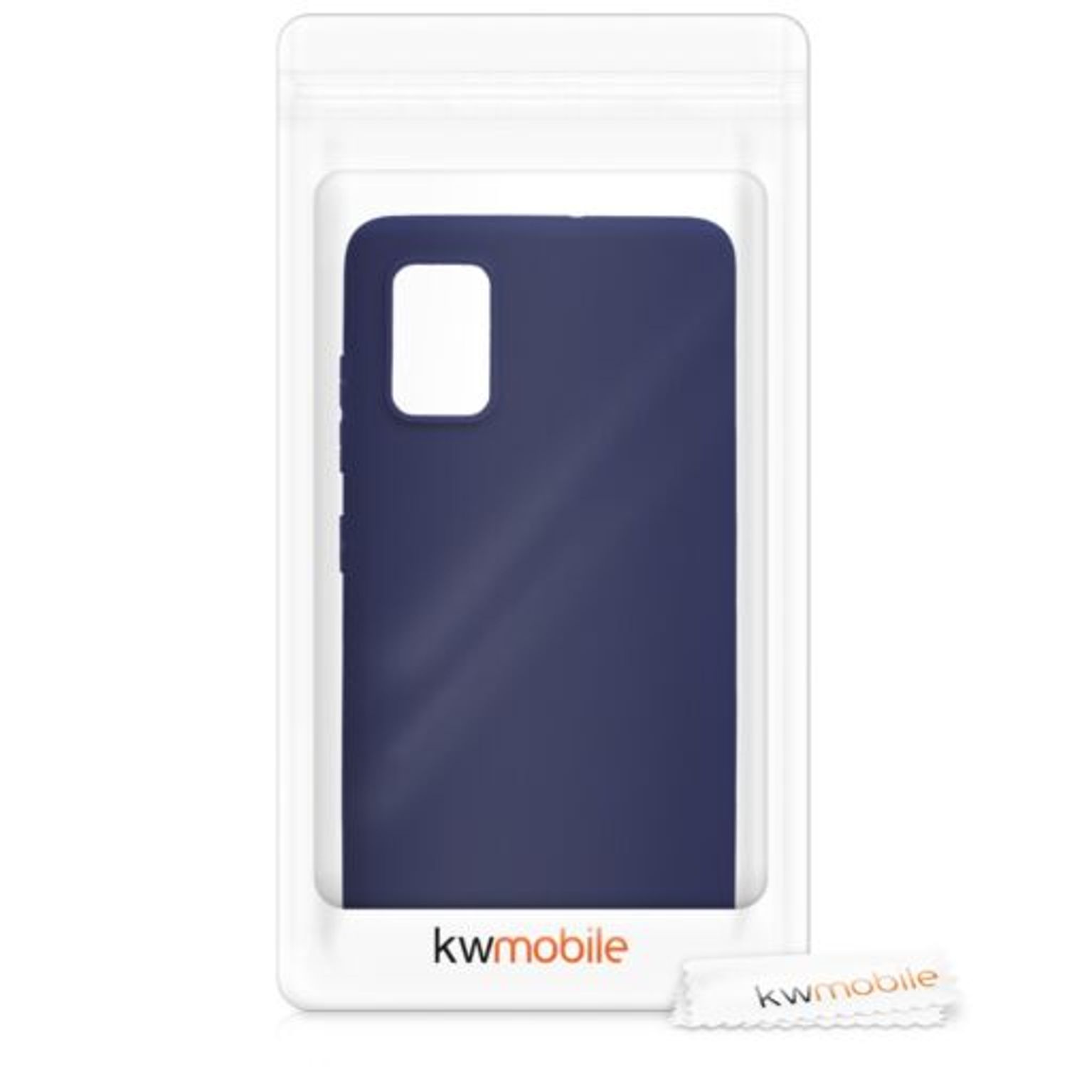 Husa pentru Samsung Galaxy A71, Silicon, Albastru, 51208.182 fotografia produsului View 8 L