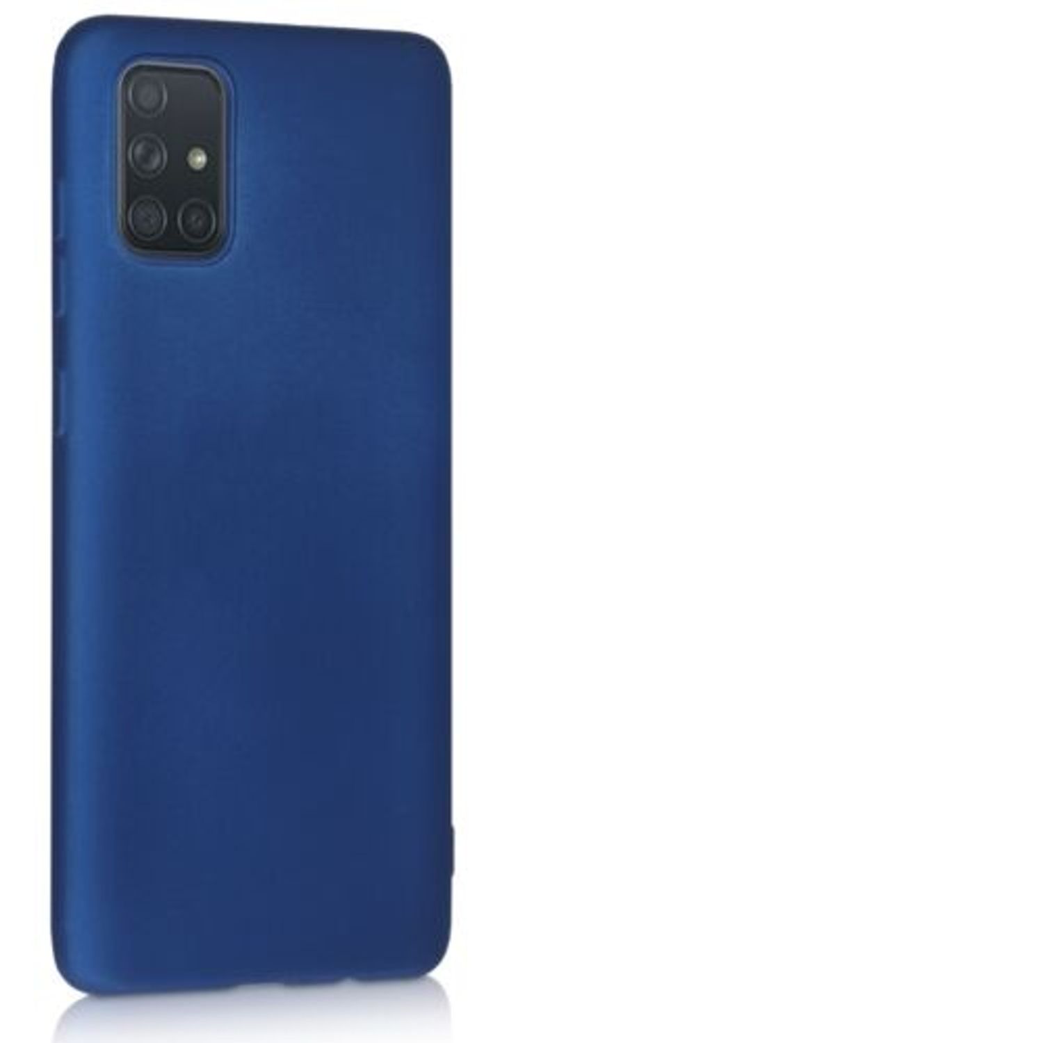 Husa pentru Samsung Galaxy A71, Silicon, Albastru, 51213.64 fotografia produsului View 9 L