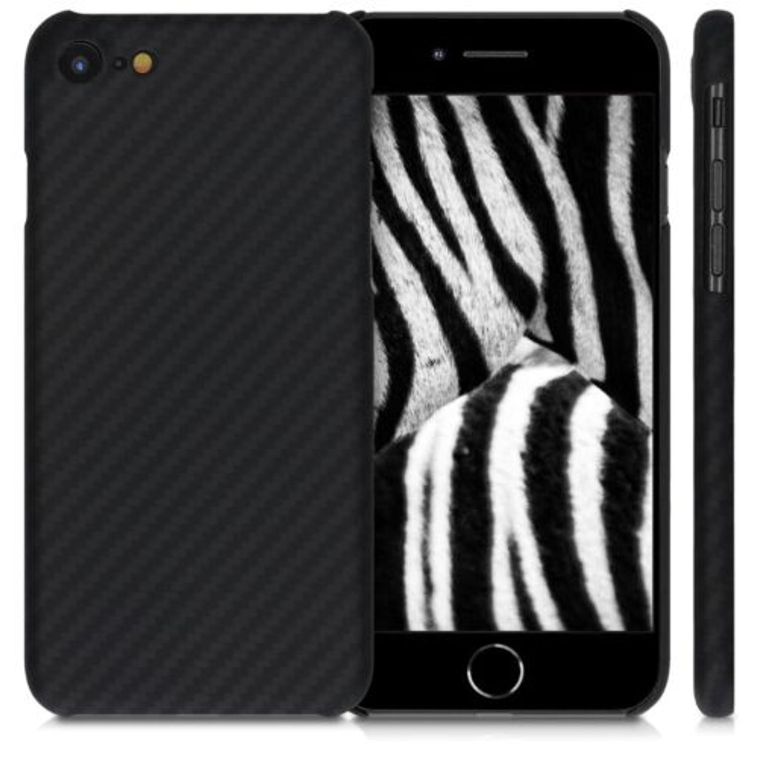 Husa pentru Apple iPhone 8/iPhone 7/iPhone SE 2, Aramida, Negru, 45082.47 fotografia produsului View 2 L