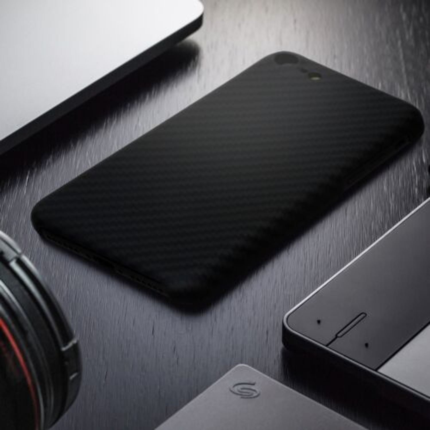 Husa pentru Apple iPhone 8/iPhone 7/iPhone SE 2, Aramida, Negru, 45082.47 fotografia produsului View 3 L