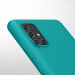 Husa pentru Samsung Galaxy A71, Silicon, Verde, 51208.57 fotografia produsului View 9 S