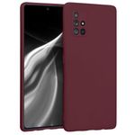 Husa pentru Samsung Galaxy A71 5G, Silicon, Rosu, 53020.190 fotografia produsului