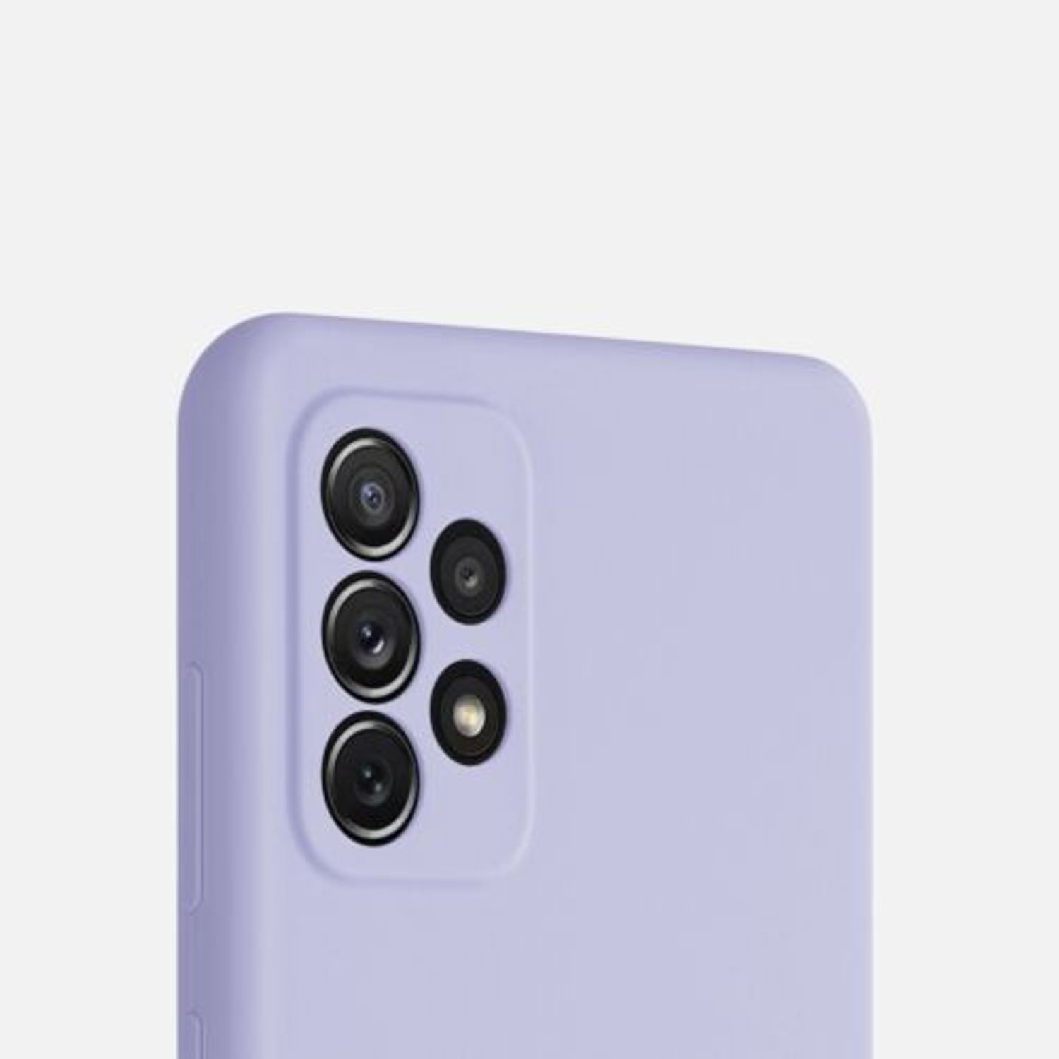 Husa pentru Samsung Galaxy A72, Silicon, Mov, 54359.139 fotografia produsului View 2 L