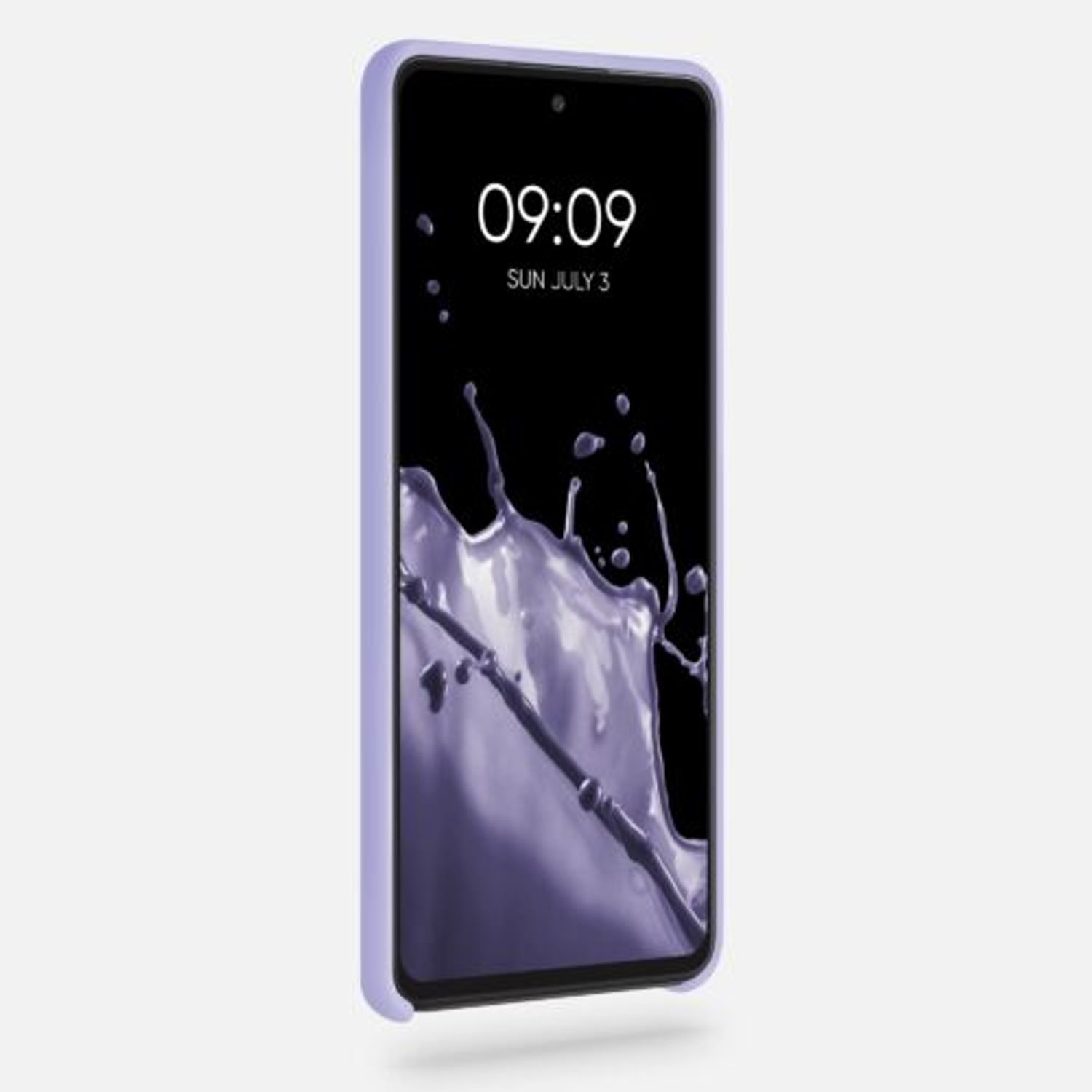 Husa pentru Samsung Galaxy A72, Silicon, Mov, 54359.139 fotografia produsului View 4 L