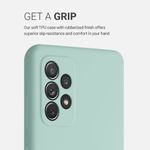 Husa pentru Samsung Galaxy A72, Silicon, Verde, 54359.50 fotografia produsului View 4 S