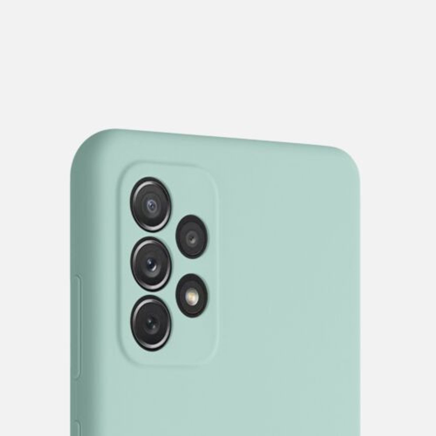Husa pentru Samsung Galaxy A72, Silicon, Verde, 54359.50 fotografia produsului View 8 L