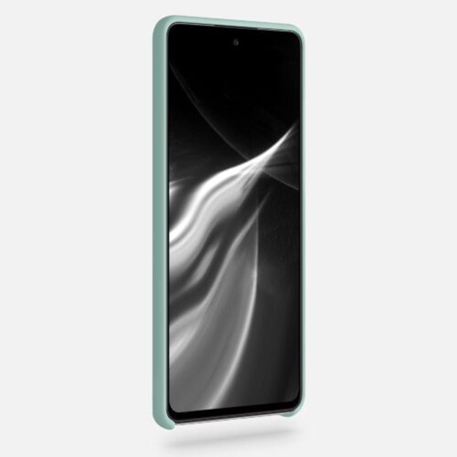 Husa pentru Samsung Galaxy A72, Silicon, Verde, 54359.50 fotografia produsului View 3 L