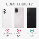 Husa pentru Samsung Galaxy A72, Silicon, Roz, 54359.215 fotografia produsului View 8 S