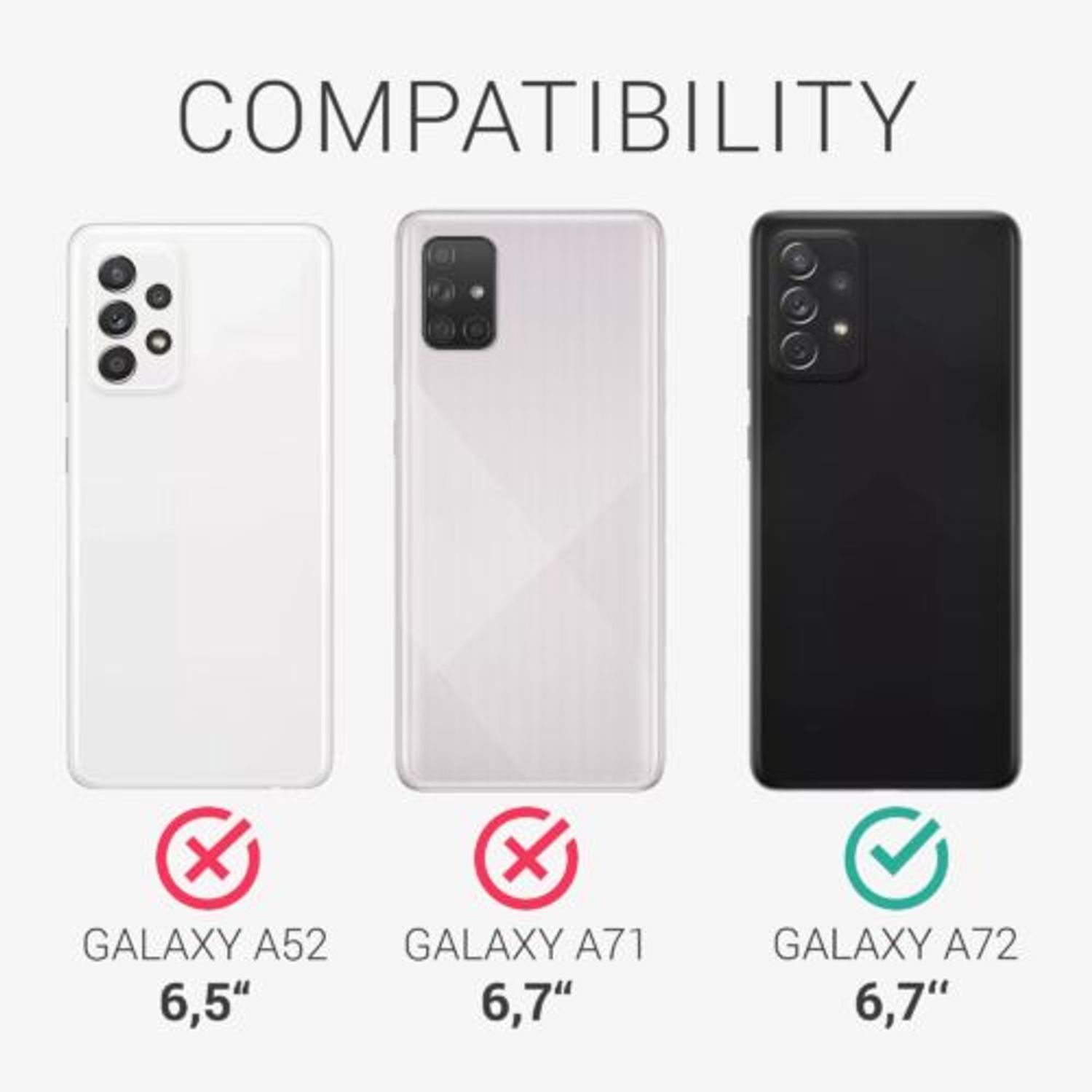 Husa pentru Samsung Galaxy A72, Silicon, Roz, 54359.215 fotografia produsului View 8 L