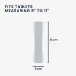 Suport tip inel pentru telefon, Kwmobile, Gri, Plastic, 35412.67 fotografia produsului View 6 S