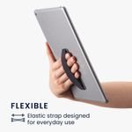 Suport tip inel pentru telefon, Kwmobile, Gri, Plastic, 35412.67 fotografia produsului View 5 S