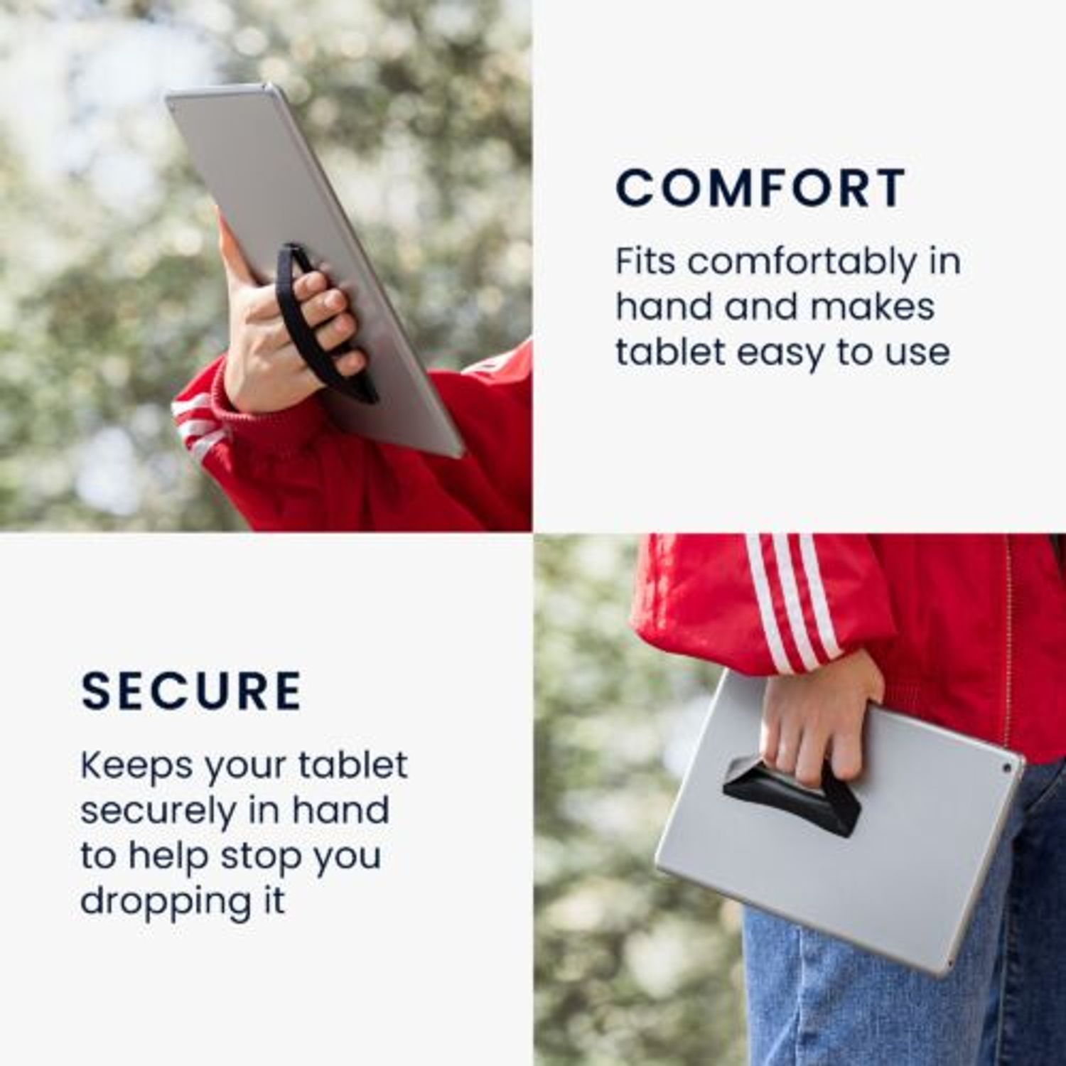 Suport tip inel pentru telefon, Kwmobile, Gri, Plastic, 35412.67 fotografia produsului View 3 L