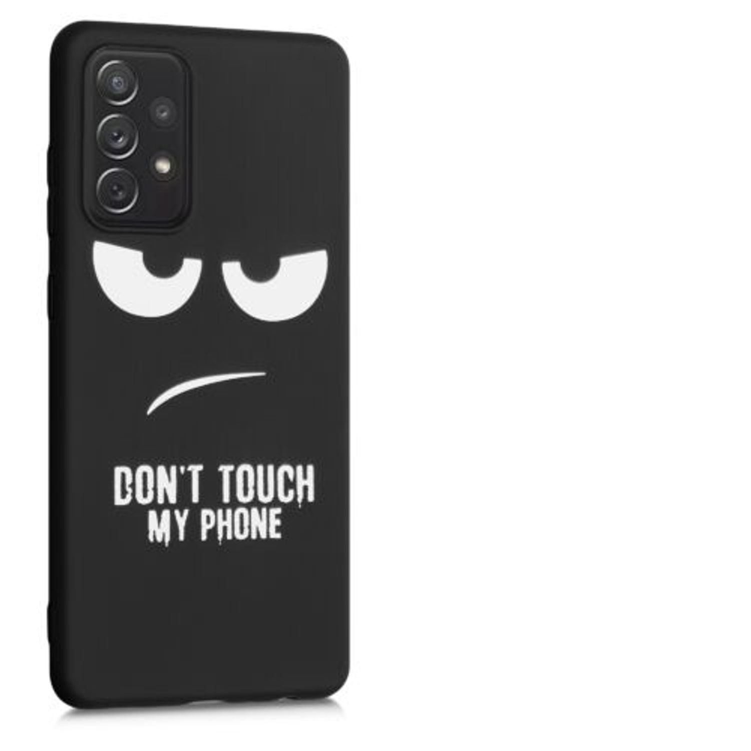 Husa pentru Samsung Galaxy A72, Silicon, Negru, 54364.01 fotografia produsului View 8 L