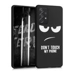 Husa pentru Samsung Galaxy A72, Silicon, Negru, 54364.01 fotografia produsului
