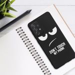 Husa pentru Samsung Galaxy A72, Silicon, Negru, 54364.01 fotografia produsului View 3 S