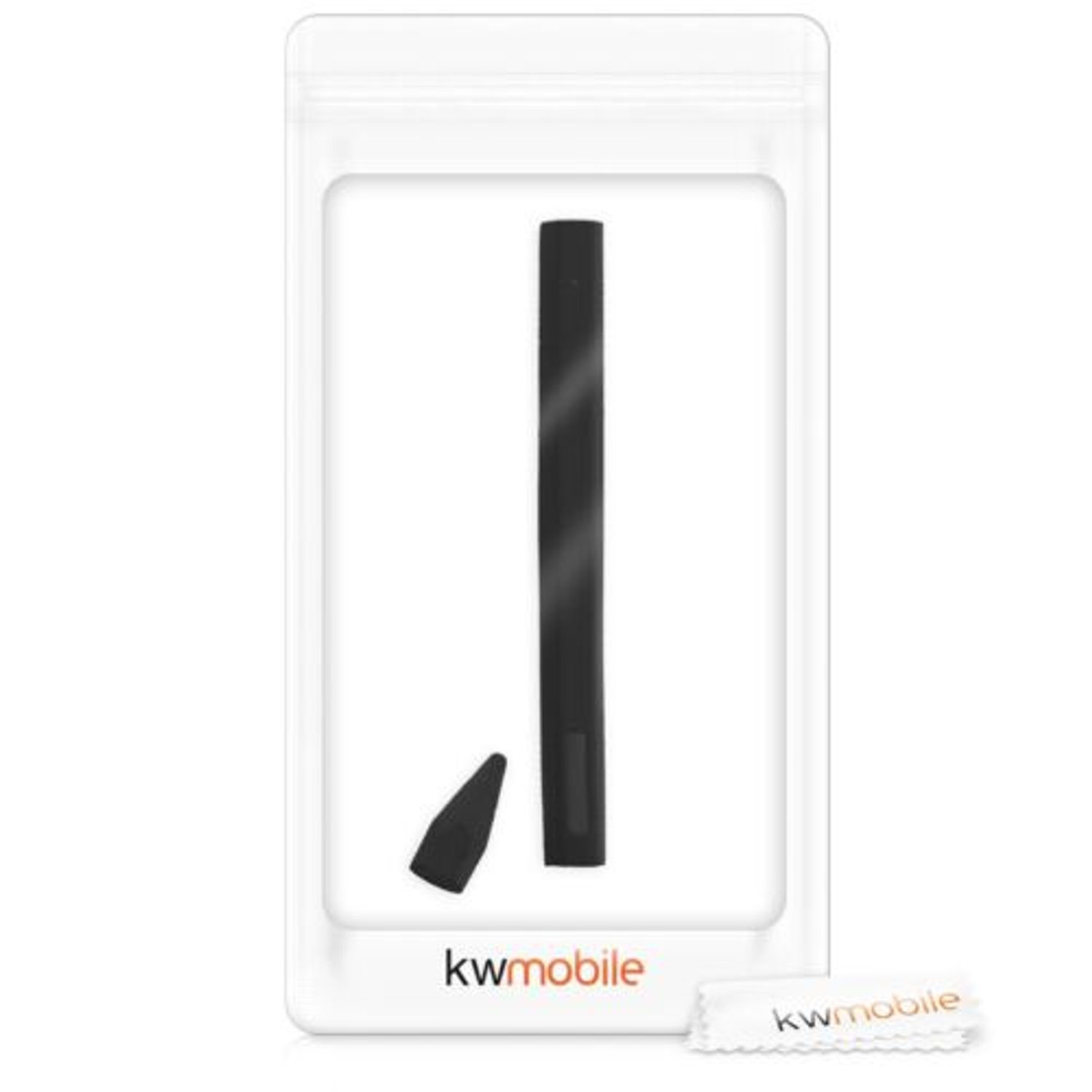 Husa de protectie pentru Microsoft Surface Pen, Kwmobile, Negru, Silicon, 49590.01 fotografia produsului View 7 L
