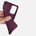 Husa pentru Samsung Galaxy A72, Silicon, Violet, 54358.187 fotografia produsului View 8 S